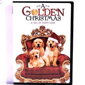 A GOLDEN CHRISTMAS DVD: A TAIL OF PUPPY LOVE Andrea Roth, Nicholas Brendon